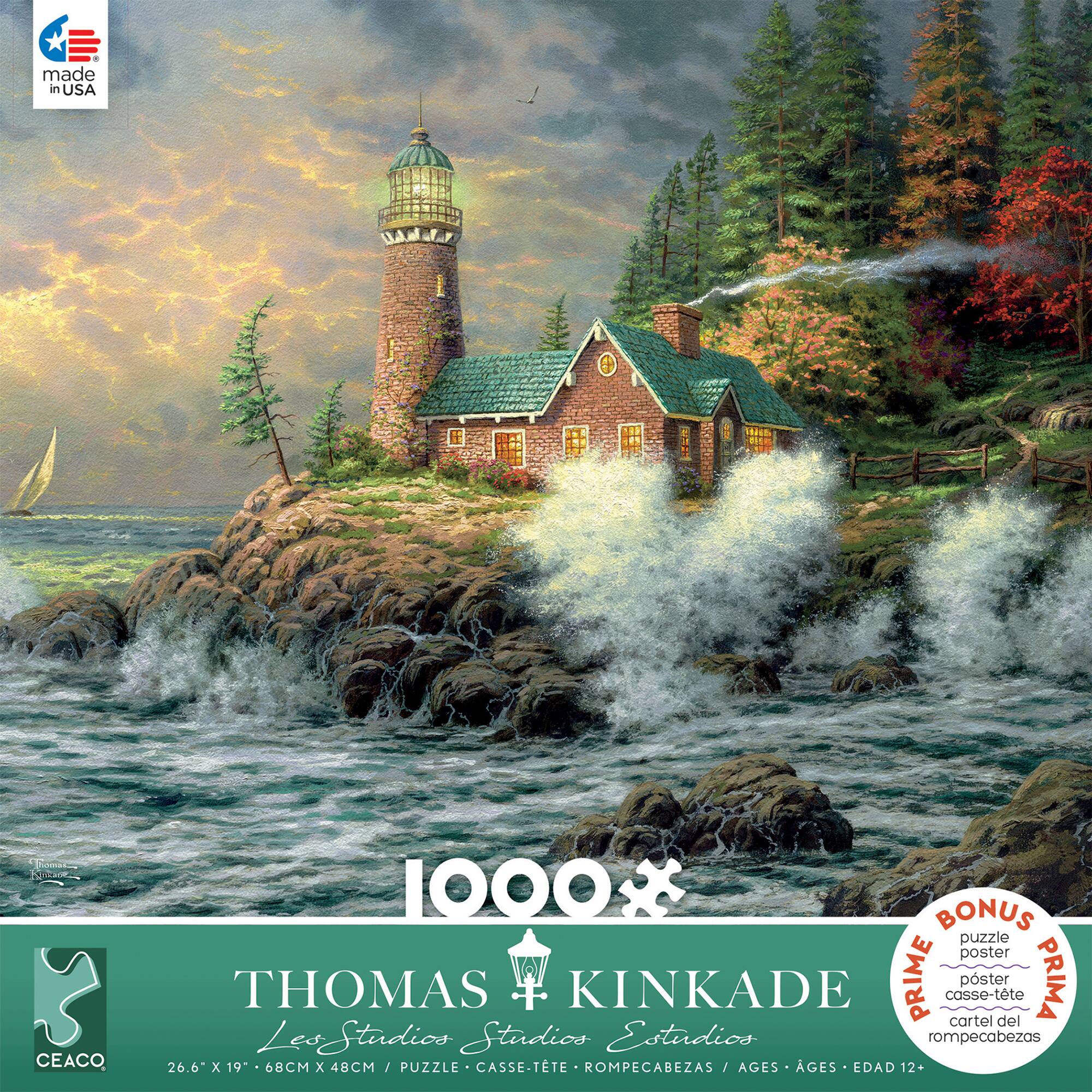 Assorted Thomas Kinkade 1,000-Piece Jigsaw Puzzle